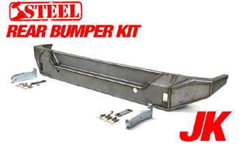 JK Rear Bumper, Steel