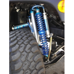 JK FRONT EVO DOUBLE THROWDOWN COILOVER/BYPASS, DANA60, NO SHOCKS