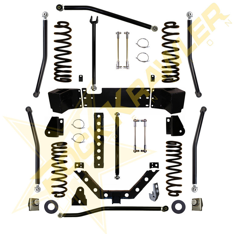 JK 3.5 X Factor Long Arm Stretch System (For 2 Door JK Only) 