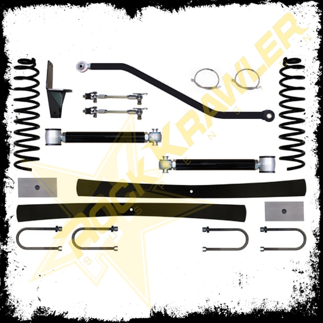  Cherokee XJ 4.5 Short Arm Flex System