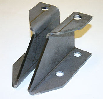 CJ Front Bumper Mounting Brackets