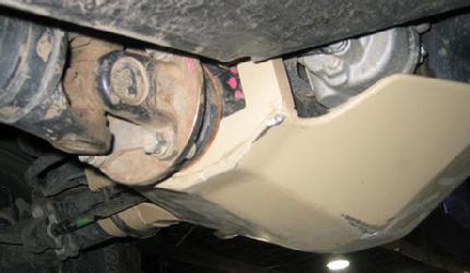 BozTec Toyota Rear Diff Skid Plate