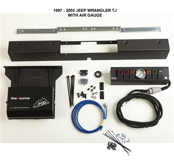 2003 - 2006 TJ / LJ 6 Switch sPOD & Source System with Air Gauge