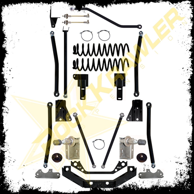 Cherokee XJ 4.5 X Factor Plus Long Arm / Rear Coil Conversion