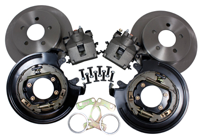 Yukon disc brake conversion kit for Ford 9" & 8.8".