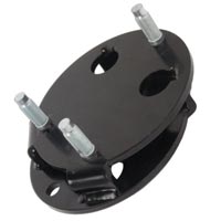 Synergy Suspension Jeep JK Spare Tire Relocation Bracket