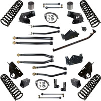 Synergy Suspension Jeep JK Stage 4 Long Arm Suspension System, 3.0"-7.0" Lift