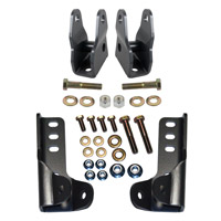 Synergy Suspension Jeep JK Front & Rear Lower Shock Relocation Kit