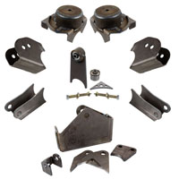 Synergy Suspension Jeep JK HD Front Axle Bracket Kit