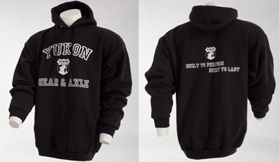 Pull-over hoodie, size extra-large.