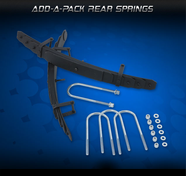 Add-A-Pack Rear Springs