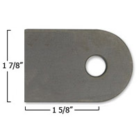 Synergy Suspension 2" x 1.5" Flat Tab