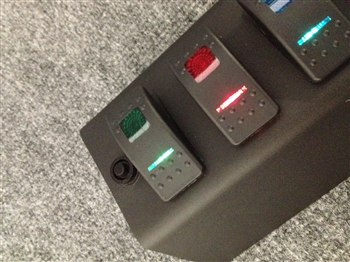 2009 - 2011 JK model 6 Switch System with double light Contura rocker switches & Source System